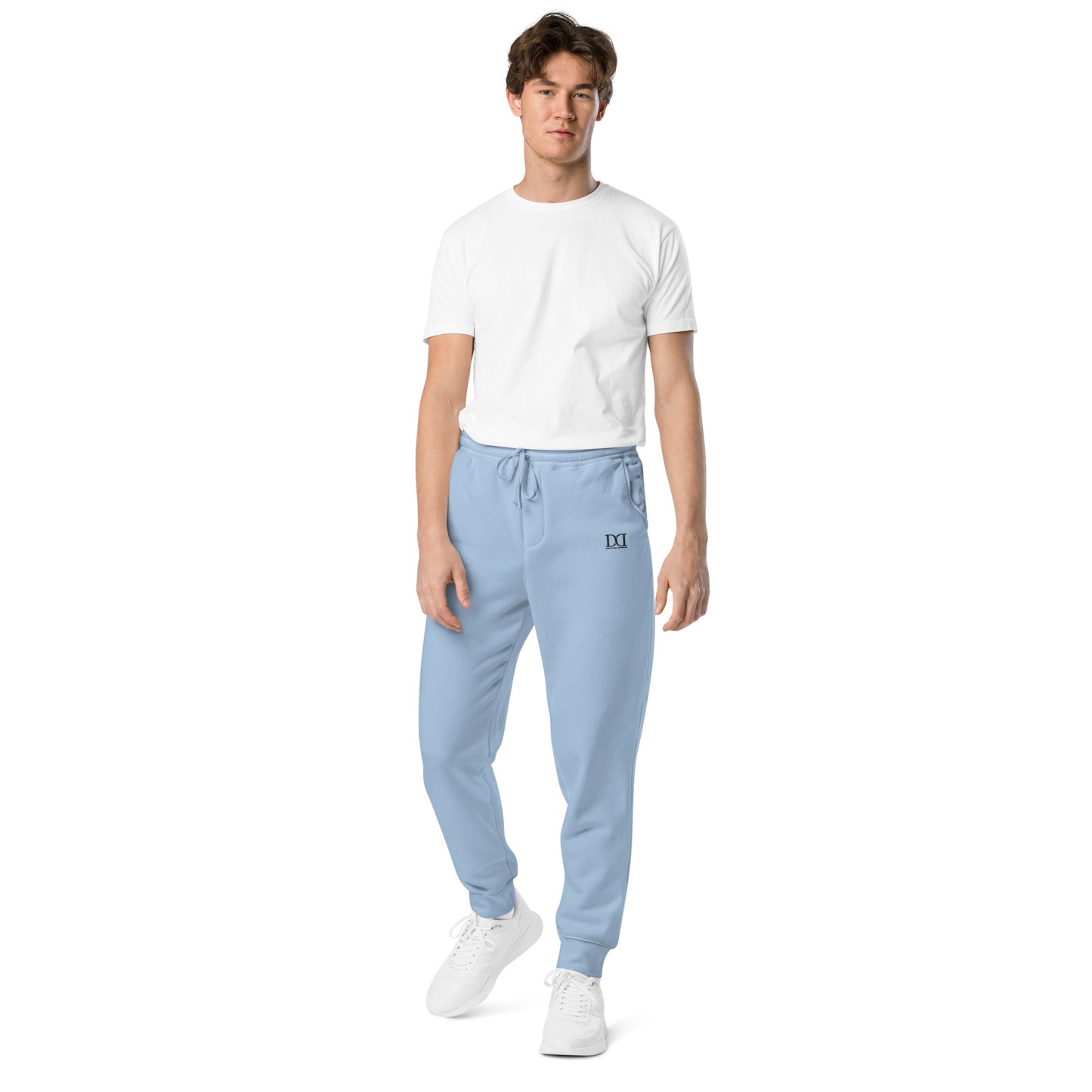 Mens pigment-dyed sweatpants