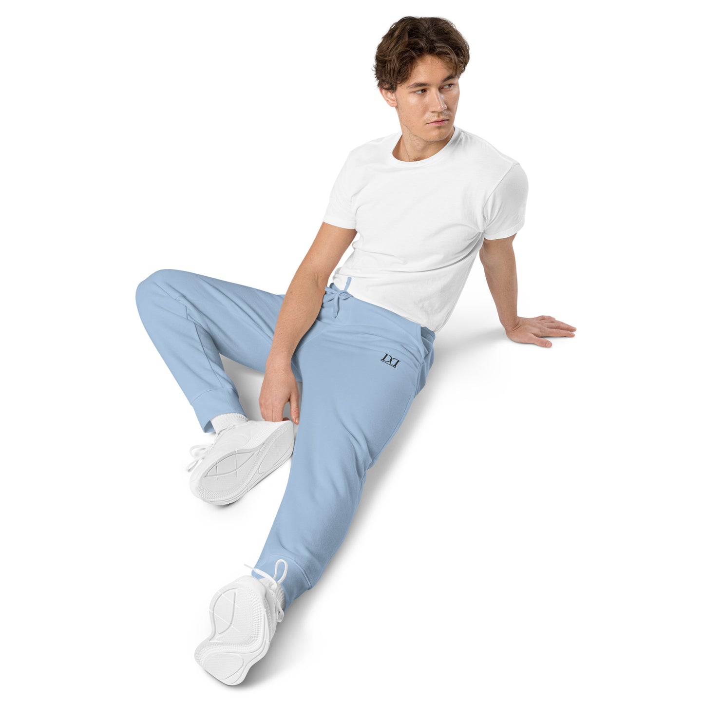 Mens pigment-dyed sweatpants