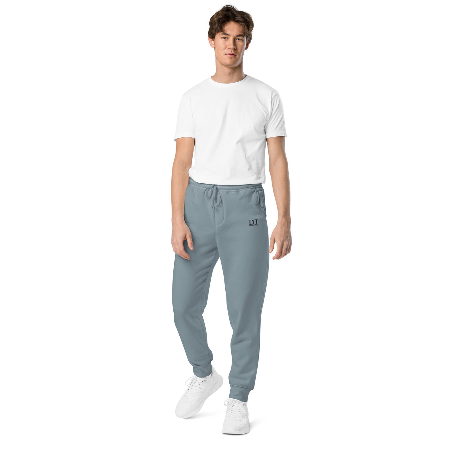 Mens pigment-dyed sweatpants