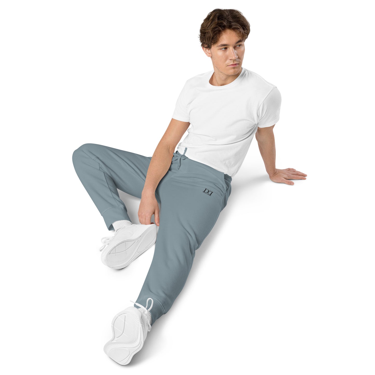 Mens pigment-dyed sweatpants